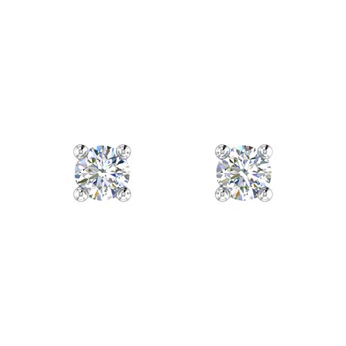 1/10 Carat Diamond Stud Earrings in 10K Gold3