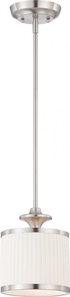 Nuvo 60/4738 Candice Brushed Nickel Mini Pendant