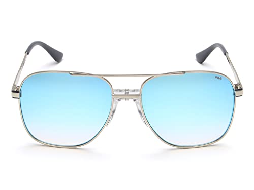 Image of FILA 100% UV protected sunglasses for Men | Size- Large | Shape- Square | Model- SFI507K58579BSG