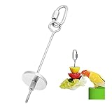 Fácil de limpiar: el soporte para alimentos se ve suave, es fácil de limpiar, se puede usar repetidamente, es conveniente y práctico.
