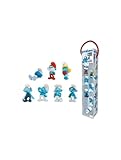 Plastoy Smurfs Figurine Set of 7, The Smurfs Tube Series 7, 2-5 cm, Multicolored, Plastic