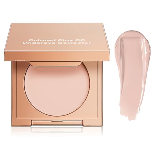 Image of Coloured Clay CC Undereye Corrector - Brightening Under Eye Concealer for Dark Circles & Spots - Hydrating, Waterproof Colour Correction Cream for a Natural, Flawless Look (#3 Pink)