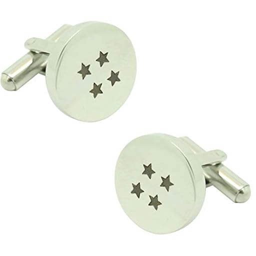 MasGemelos - Gemelos Dragón Ball 4 Estrellas Plated Cufflinks | Ya disponible en tu tienda friki favorita! En mundofriki.es! MasGemelos - Gemelos Dragón Ball 4 Estrellas Plated Cufflinks | Ya disponible en tu tienda friki favorita! En mundofriki.es!