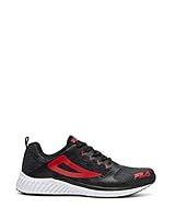 Fila Men's Fila Desio Trainer Shoe, Blk/Grey/Red, US 9