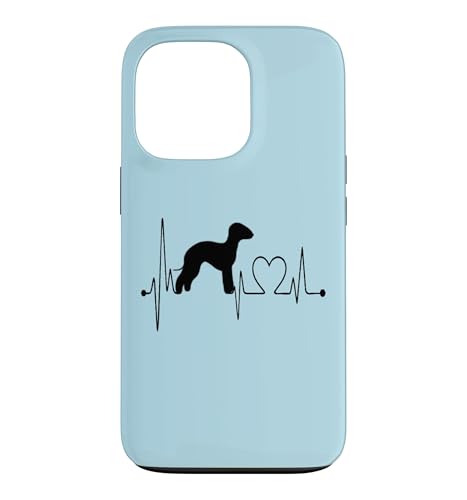 Bedlington Terrier �n�[�g�r�[�g EKG �p���X �t�@�j�[ �y�b�g ���D�� �X�}�z�P�[�X iPhone 13 Pro �p