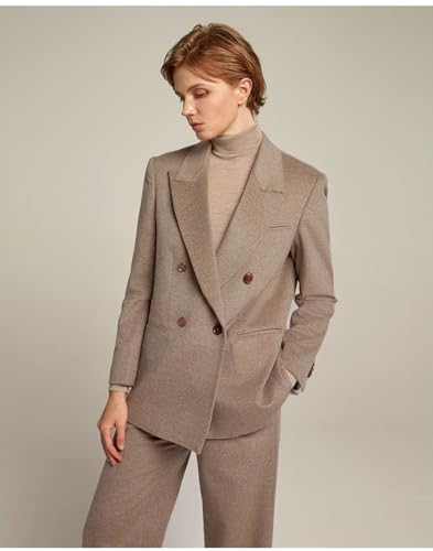 Blazer Lapin de crête ajusté veste manteau de dîner