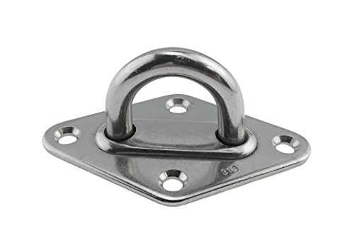 Œillet diamant en acier inoxydable 316 8mm pour installer une voile d'ombrage de terrasse