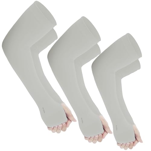 Image of Yuneek Arm Sleeves For Men & Women UV Sun Protection, UPF 50 Cool Arm Hand Cover Unisex For Bike ride,Golf,cricket,cycling,yoga,gym Sports