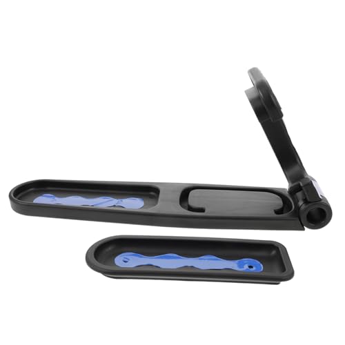Toyvian Soporte Vertical para Bicicleta de Pared Ganchos Ajustables para Colgar Bicicletas Organizador de Garaje Espacio Soporta para Reducidos Color Azul