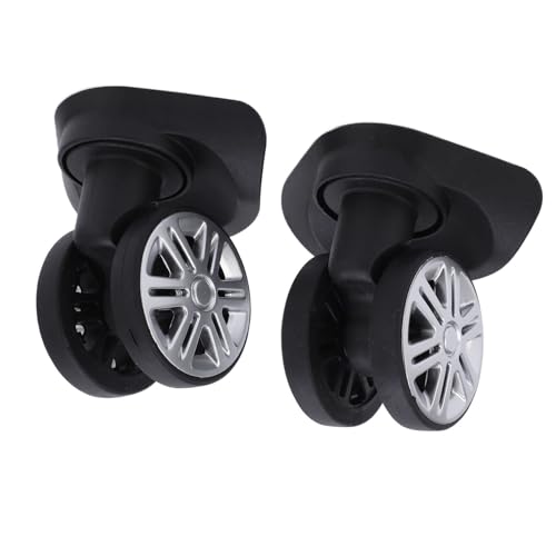 Luggage Wheel Replacement 1 Pair Double Row Wheels Suitcase Casters