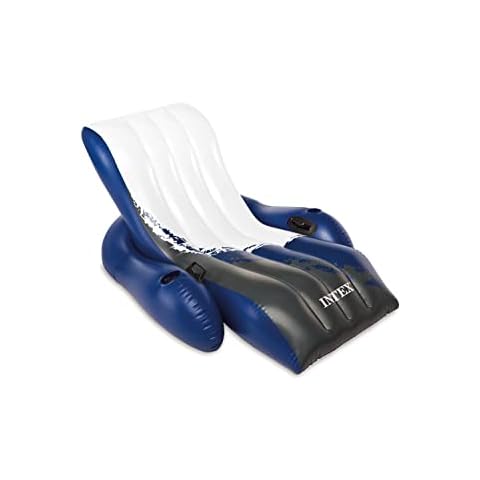 Intex Floating Recliner Lounge - Aufblasbarer Badelounge, mehrfarbig, 180 x 135 cm Cover