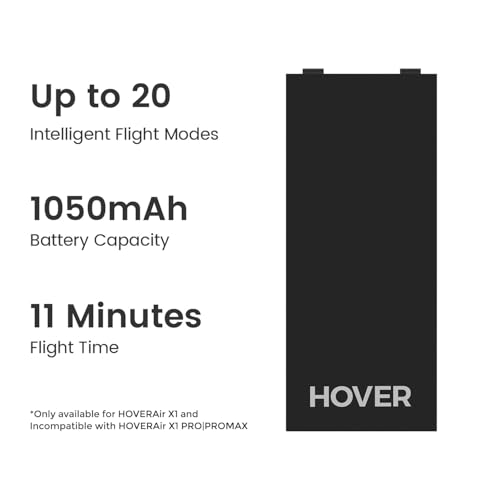 Batería para HOVERAir X1 blanco repuesto de litio y accesorio de vuelo 3