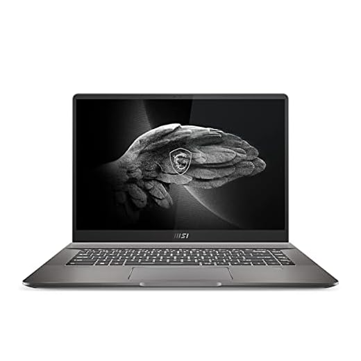 MSI Creator Z16 A11UE-020XES - Ordenador portátil de 16" QHD (Intel Core i7-11800H, 32GB RAM, 1TB SSD, RTX3060 MAX-Q - 6GB RAM, Sin Sistema operativo) Teclado QWERTY Español, Gris