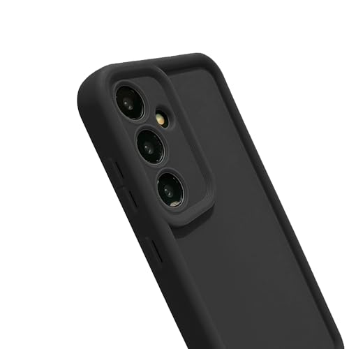 Puxicu Slim Case for Samsung Galaxy A02S, Enhanced Camera Protection, Shockproof Skin-Friendly Touch Soft Case Cover for Samsung Galaxy A02S Phone, Black by Puxicu - Image 2