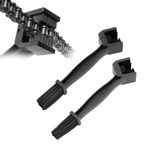 Yourkar 2-Piece Bike/Motorcycle Chain Cleaner Brushes