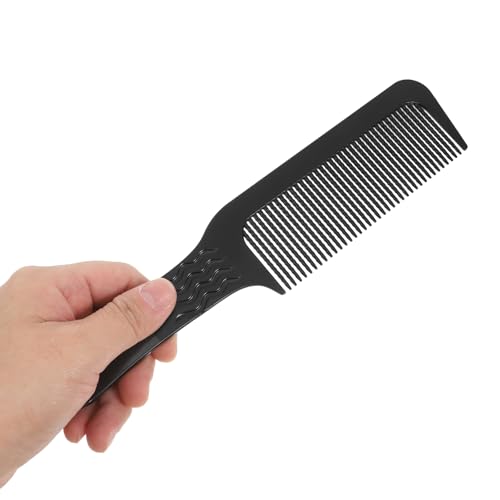 Foto von Beaupretty 2 Stück Kunststoffgriff Kämme Tragbare Antistatische Kämme Friseurkamm zum Haarschneiden Home Shop Store