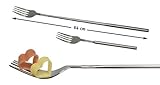 Stabile Metallausführung Teleskop-Gabel Hunter Metall