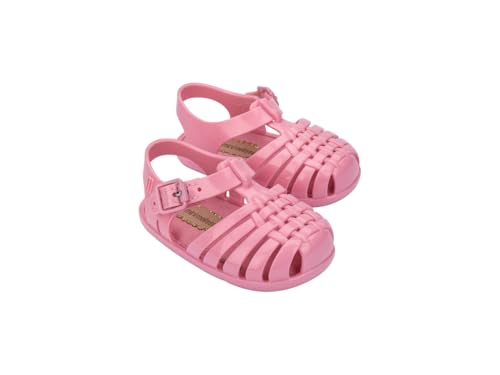 mini melissa My First Possession Sandal for Infants, Pink, 3