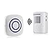 Alarma de Seguridad, HommyFine Inalámbrico Timbre de Alarma para la Puerta con Sensor de Movimiento PIR Infrarrojo Detector de Timbre del Sensor Ideal para Tiendas Mercados y Familias
