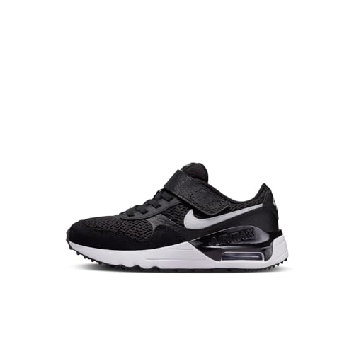 Nike Jungen Air Max Systm Sneaker, Black White Wolf Grey, 34 EU