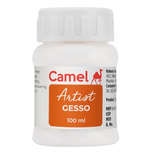 Camel Kokuyo Artist Gesso White 100Ml by Anmol Art & Frames