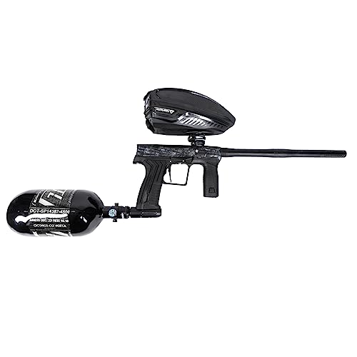 Planet Eclipse HK ETHA3 Paintball Marker TFX3 Loader 68ci Pro Tank Kit (Shrapnel)