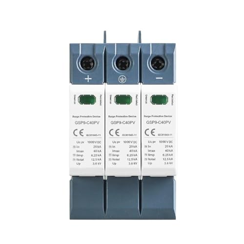 Dispositif anti-surtension GSP9 CC triphasé pour centrale solaire isolée