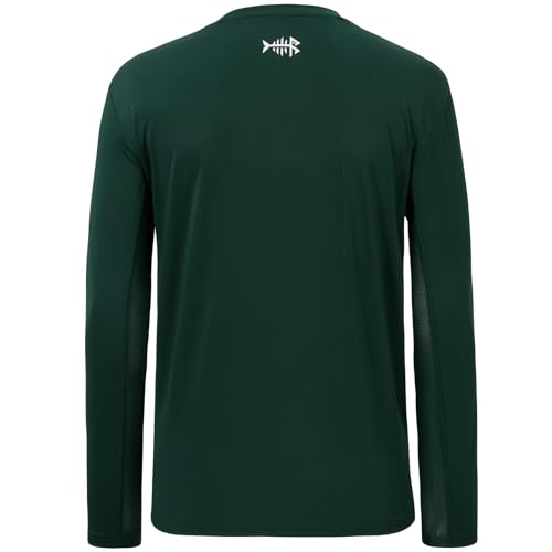 Image of BASSDASH Men's UPF 50+ Performance Long Sleeve T-Shirt UV Sun Protection Fishing Hiking Sports Shirts