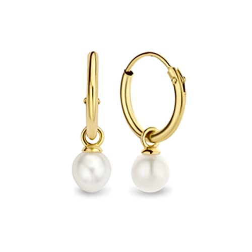 Boucles d'oreilles perles en argent à porter au bureau ou en soirée
