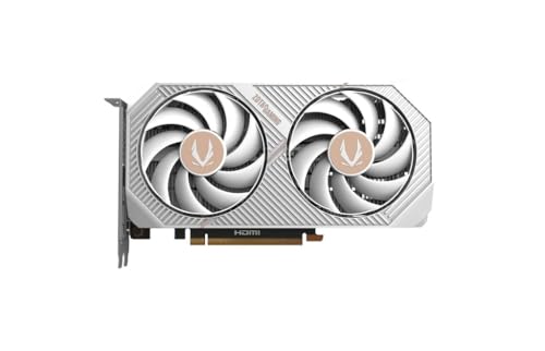 Image of ZOTAC Gaming Geforce RTX 5060 Twin Edge OC Graphics Card - White | 8 GB | DLSS4 | GDDR7 | 128 Bit | PCIE 5.0 | SFF Ready | 3840 CUDA Cores | ZT-B50600Q-10M