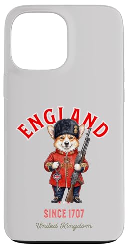 Welsh Corgi Dog Tee London Guard of the King England Flag �X�}�z�P�[�X iPhone 13 Pro Max �p