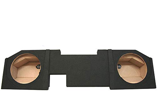 American Sound Connection ASC DTB2X12-QUAD-UP Compatible with Dodge Ram 2002-2018 Quad or Crew Truck Dual 12