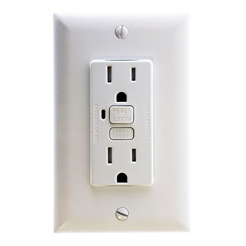 Leviton M25-05320-IMP Ivory Residential Grade Straight Blade Duplex Receptacle 10C