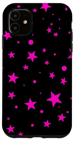 Pink Stars Sphere - ���I�X�^�[�{�[���O���t�B�b�N �L���[�g �F�� �X�}�z�P�[�X iPhone 11 �p