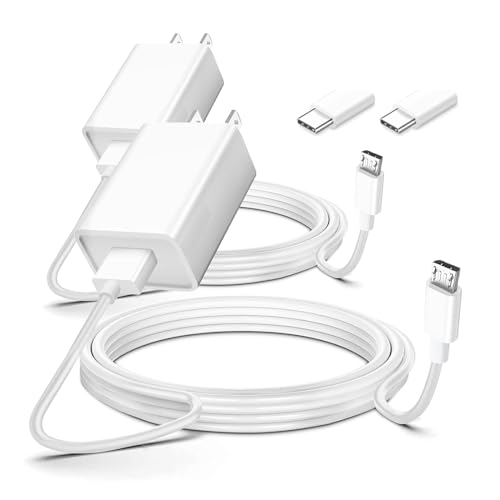 2 Pack Charging Power Cable Cord 9V for Arlo Pro/Pro2,