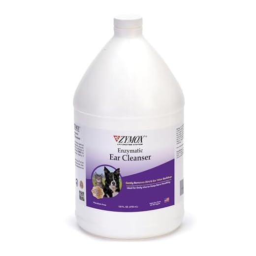Zymox Ear Cleanser Solution, 1 Gallon