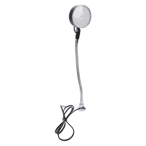 Magnetic Work Light, 1500LM and 6500K, Machine LED Work Light with Flexible Gooseneck and Magnetic Base for Sewing Machine Lathe Milling Drill Press Industrial Lighting