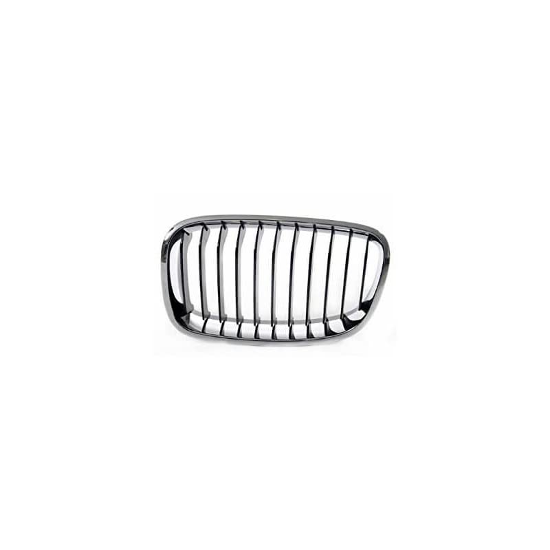 Grille de calandre gauche noire chrome pour BMW Série 1 F20 F21 phase 1 2011-2015