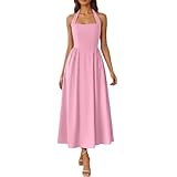 Design élégant avec dos nu : la robe à bretelles chic dos nu donne à la tenue une note soignée et moderne