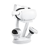 What You Get: 1 x Display Stand for VR/Oculus Quest 2. Please Note : Oculus Quest 2/PS VR/PS MOVE are not included