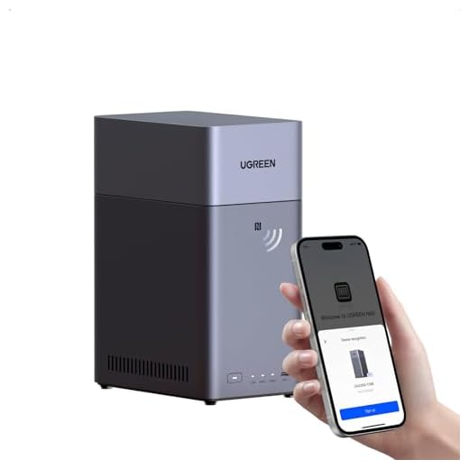 UGREEN NAS DH2300 2-Bay Desktop Storage (60TB)