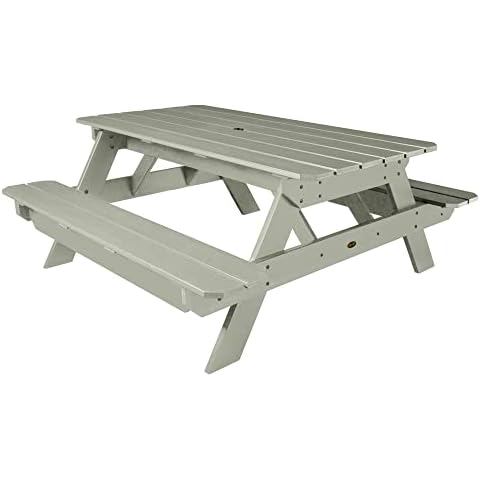 Sequoia Professional Commercial Grade National Picnic Table, Eucalyptus Cover
