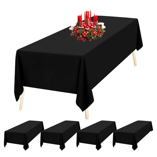 Nappe rectangulaire polyester 177x320 table manger repas fête