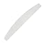 Soft Foam Layer Crescent Abrasive Files, 100 Grit