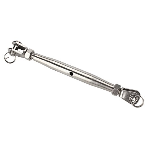 Tensor para cuerda de acero inoxidable 304 M12 con cuerpo cerrado y quijada miniatura 3