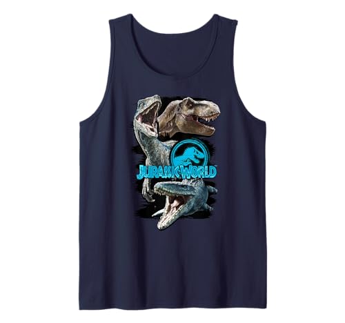 Débardeur original Jurassic World style coup de pinceau nostalgie ciné