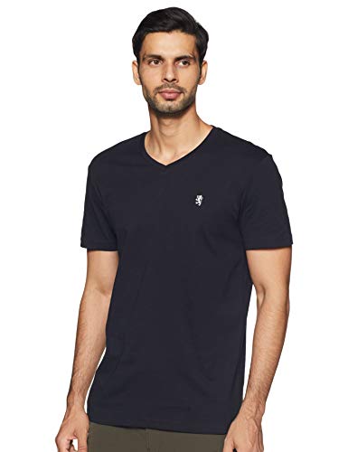 Image of Red Tape Men's Solid Regular Fit T-Shirt
