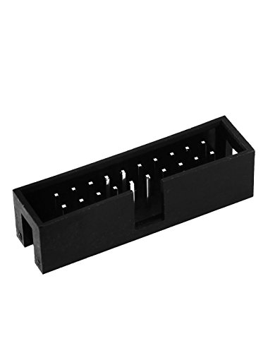 Conector IDC Macho 2.54 mm Box Header de 20 Pines Recto para Cable Plano y Placa PCB 3