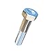 Allied Titanium 0012007, (Pack of 3) 1/2-13 X 2-1/4 UNC Titanium Hex Head Bolt, Grade 5 (Ti-6Al-4V)