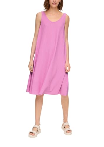 s.Oliver Plissiertes Jersey-Kleid im Relaxed Fit